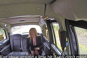 GOTPORN - Busty Milf Cheating With Fake Taxi Driver